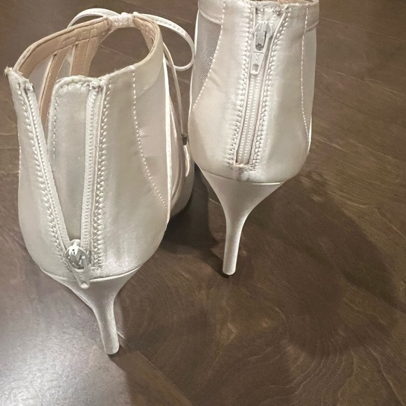 Wedding/bridal Evening heels with mesh - Picture 5 of 7